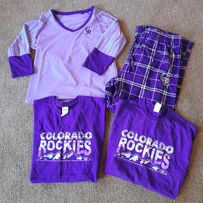 Colorado Rockies Apparel Shirts, and Pajama pants