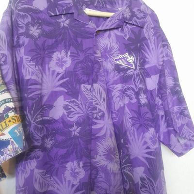 Two Colorado Rockies Short sleeve shirts Large & XL Reyn Spooner & Tommy Bahama