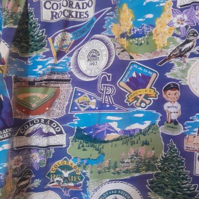 Two Colorado Rockies Short sleeve shirts Large & XL Reyn Spooner & Tommy Bahama