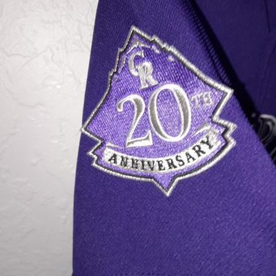 Two Colorado Rockies button up Shirts