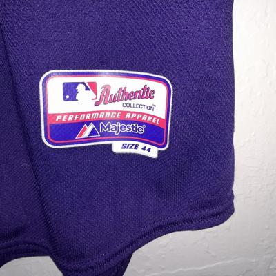 Two Colorado Rockies button up Shirts