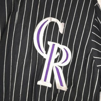 Two Colorado Rockies button up Shirts