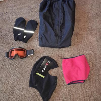 Winter wear New with tags Polartec full face hat, snow pants, gloves and more