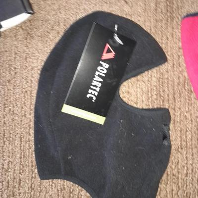 Winter wear New with tags Polartec full face hat, snow pants, gloves and more