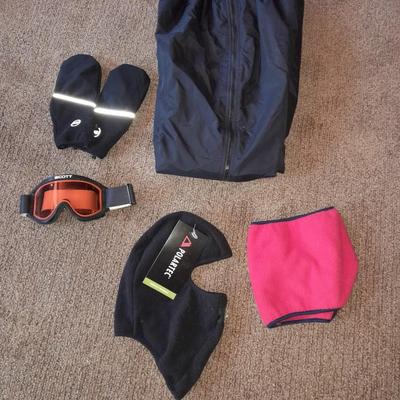 Winter wear New with tags Polartec full face hat, snow pants, gloves and more