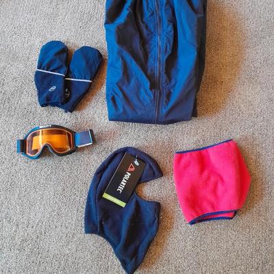 Winter wear New with tags Polartec full face hat, snow pants, gloves and more