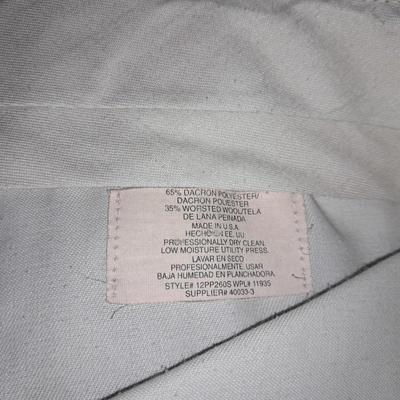 Men's dress slacks Reaction, LL Bean, Grant Thomas 10 Pair!