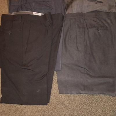 Men's dress slacks Reaction, LL Bean, Grant Thomas 10 Pair!