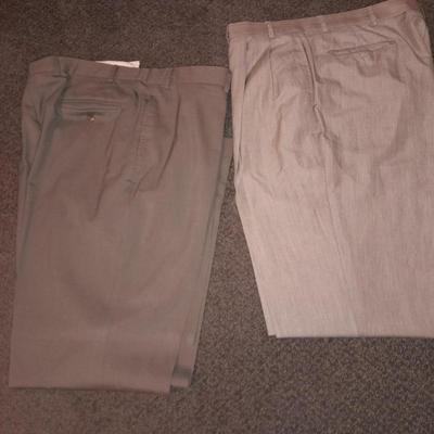 Men's dress slacks Reaction, LL Bean, Grant Thomas 10 Pair!