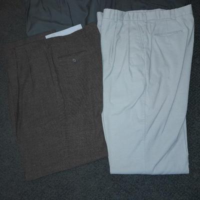 Men's dress slacks Woolrich, Exofficio, Corbin, Ralph Lauren 10 Pair! Size 38 & 40