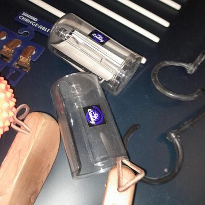 Shoe stretchers - hanger extensions - tie keepers - pant hangers and more