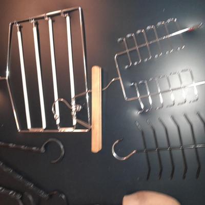 Shoe stretchers - hanger extensions - tie keepers - pant hangers and more