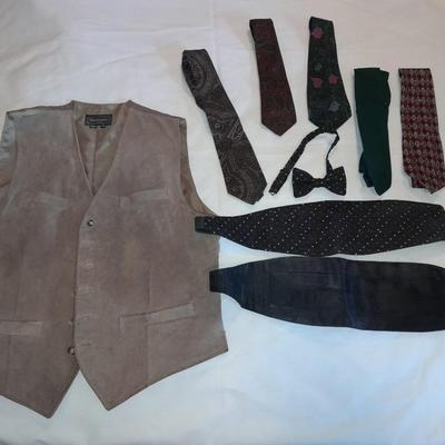 Ferrell reed Norstrom vest with ties