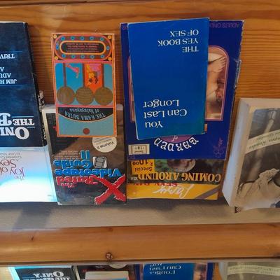 XXX books The Kama Sutra X-rated video guide, and others