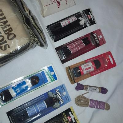 Shoe care - new laces - Water shield - and cleaning brushes