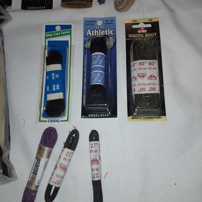 Shoe care - new laces - Water shield - and cleaning brushes