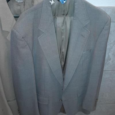 Five suit coats Huntington, 42L, Handwoven Donegal tweed, Joslins and more brands