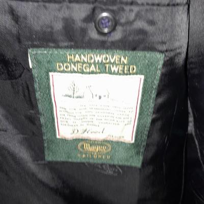 Five suit coats Huntington, 42L, Handwoven Donegal tweed, Joslins and more brands