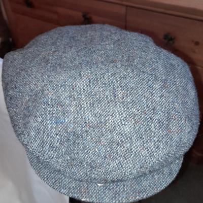 Two vintage hats Tweedmill British made headwear & Donegal handwoven Joseph Pure wool