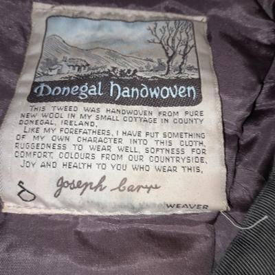 Two vintage hats Tweedmill British made headwear & Donegal handwoven Joseph Pure wool