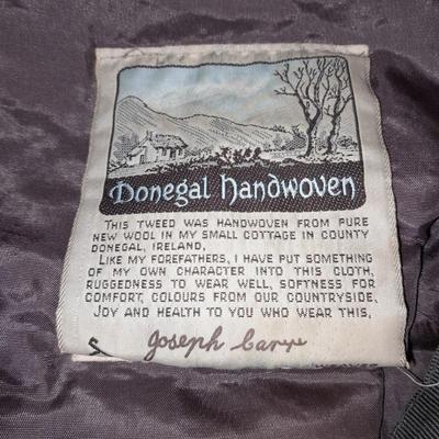 Two vintage hats Tweedmill British made headwear & Donegal handwoven Joseph Pure wool