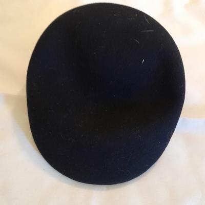 Two vintage hats - England made Clery's Showerproof Dublin cap - Trailways Driver's Cap
