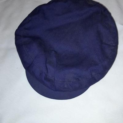 Two vintage hats - Snow Pine 100% cotton and leather lined brown cap