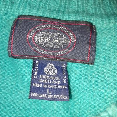 Four vintage Men's sweaters - wool Denver dry good - Brigadoon - Scots Glen Scotland - I levrieri CASHMERE & WOOL