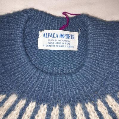 Three vintage Men's sweaters - Generra - Alpaca Imports - White no tag
