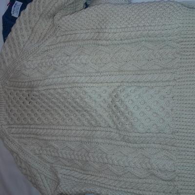 Three vintage Men's sweaters - Generra - Alpaca Imports - White no tag