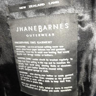 Men's Jhane Barnes leather coat Size 40