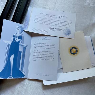 Franklin Mint Marilyn Monroe doll
