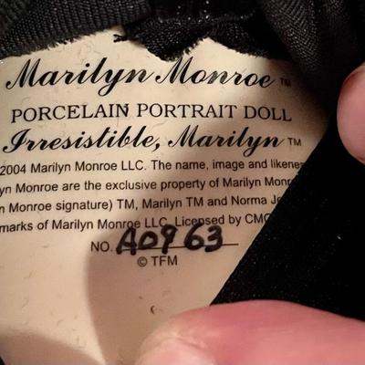 Franklin Mint Marilyn Monroe doll