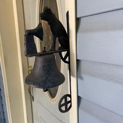 Cast iron RCA dog phono bell