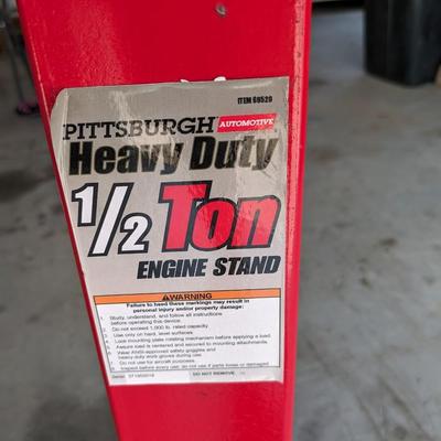 Pittsburgh Heavy Duty 1/2 Ton Engine Stand