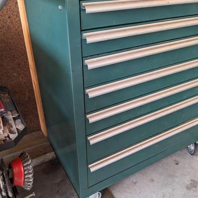 Master Force 7 Drawer Portable Tool Cabinet