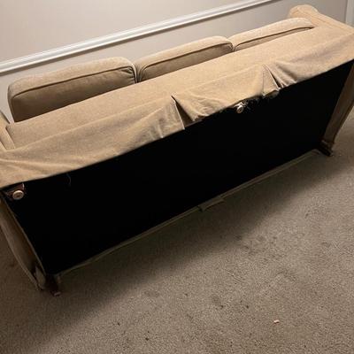 Buff Velour Sofa (BA-RG)