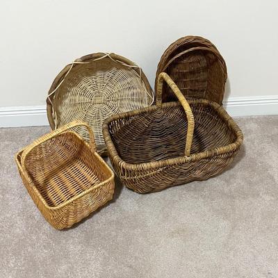 Assortment Of Four (4) Baskets