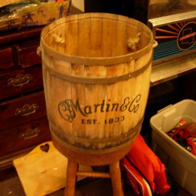 C.F. Martin & Co prop display Barrel