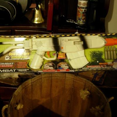 Ruff Stuff Machine Pistol Toy NIB
