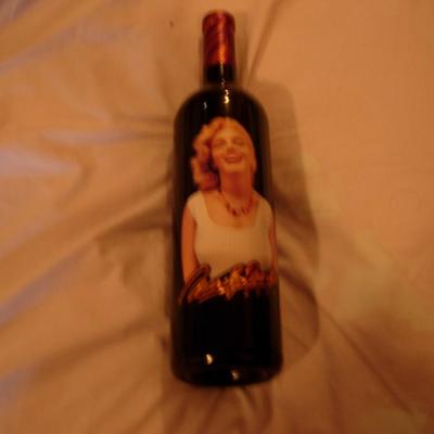 2003 Marilyn Monroe Collectors Wine Bottle
