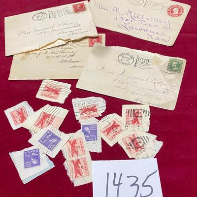 1911-12 Vintage Stamps and Envelopes