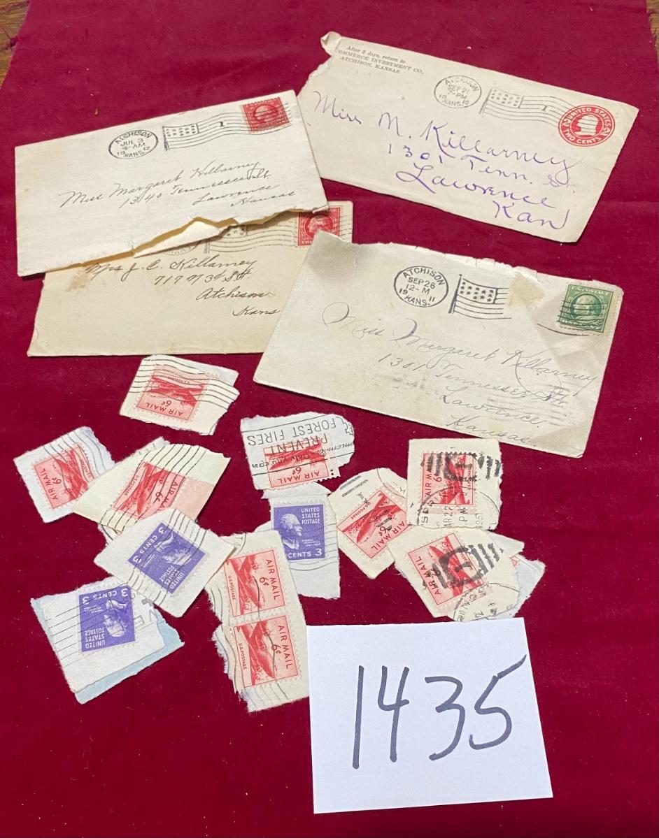 191112 Vintage Stamps and Envelopes