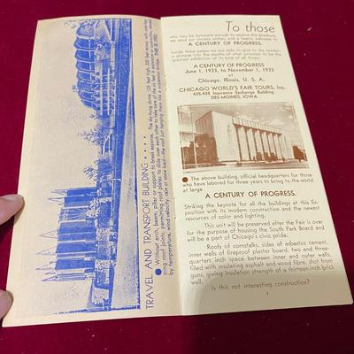 1933 Chicago Worlds Fair