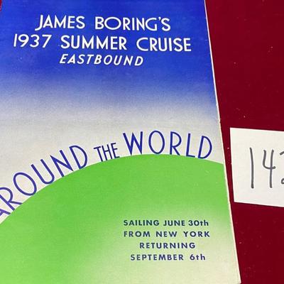 1937 Around the World Summer Cruise