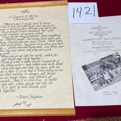 1937 Education