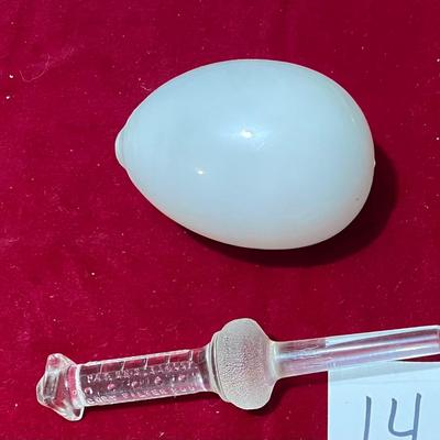 Antique Darning Egg, Corning Rod for Vacuum and more