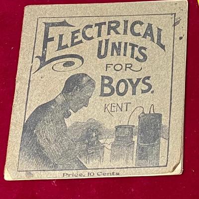 Vintage Electrical Units For Boys