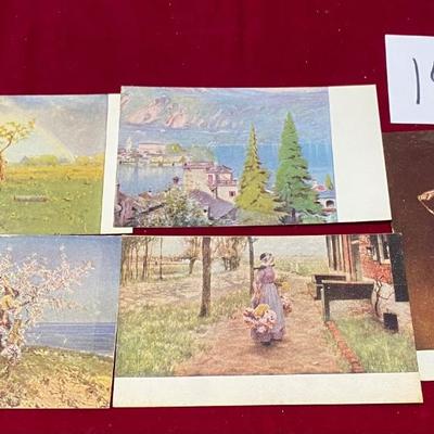 Vintage Art Institution of Chicago Postcards