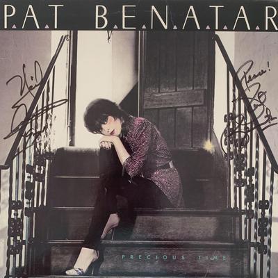 Pat Benatar Precious Time signed album